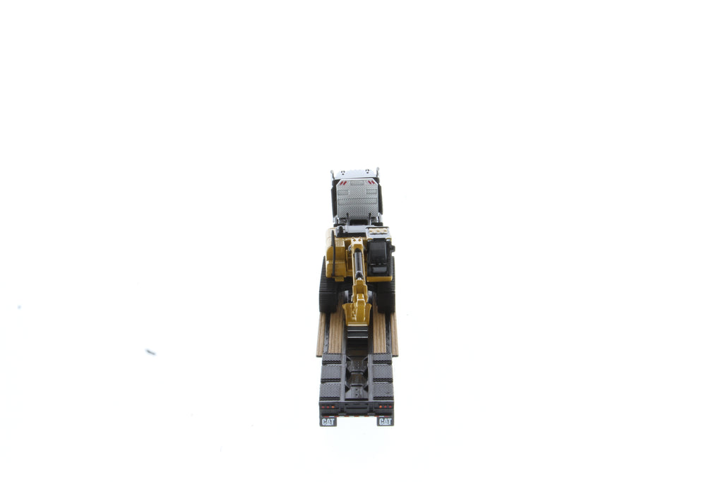 Trattore Diecast Masters 84420 Kenworth T880 Con Rimorchio Ed Escavatore – Scala 1/87