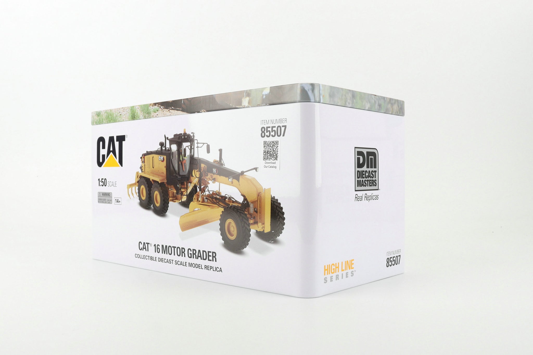 1:50 Cat® 16 Motor Grader High Line Series, 85507 – CATmodels Canada