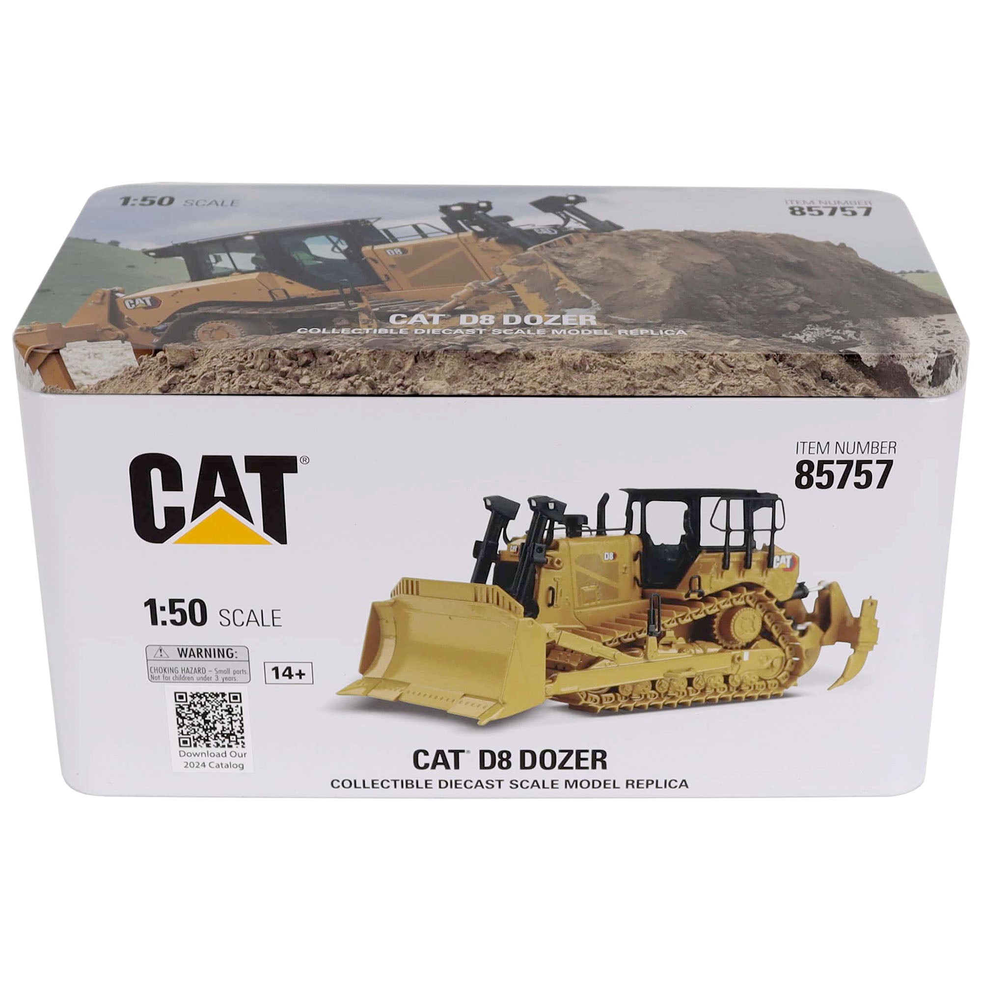 CAT D8 ブルドーザー(1/50) ミニチュア キャタピラー ドーザー 1:50 Cat D8 Dozer (Standard Configuration), High Line Series