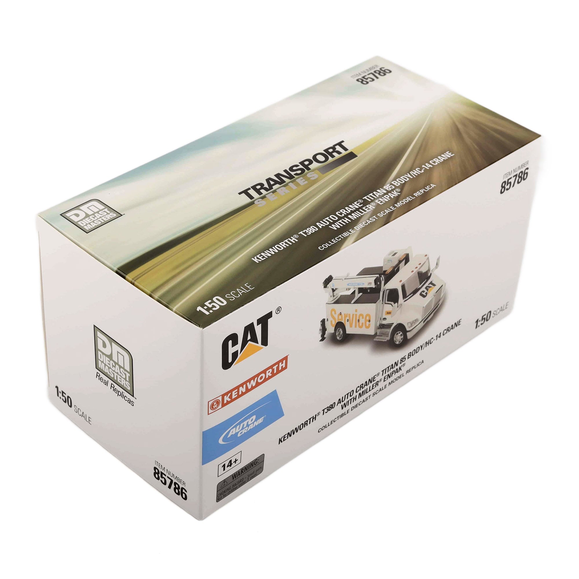 1:50 Cat ® 1:50 Kenworth T380 Auto-Crane Titan 85 Body with Miller