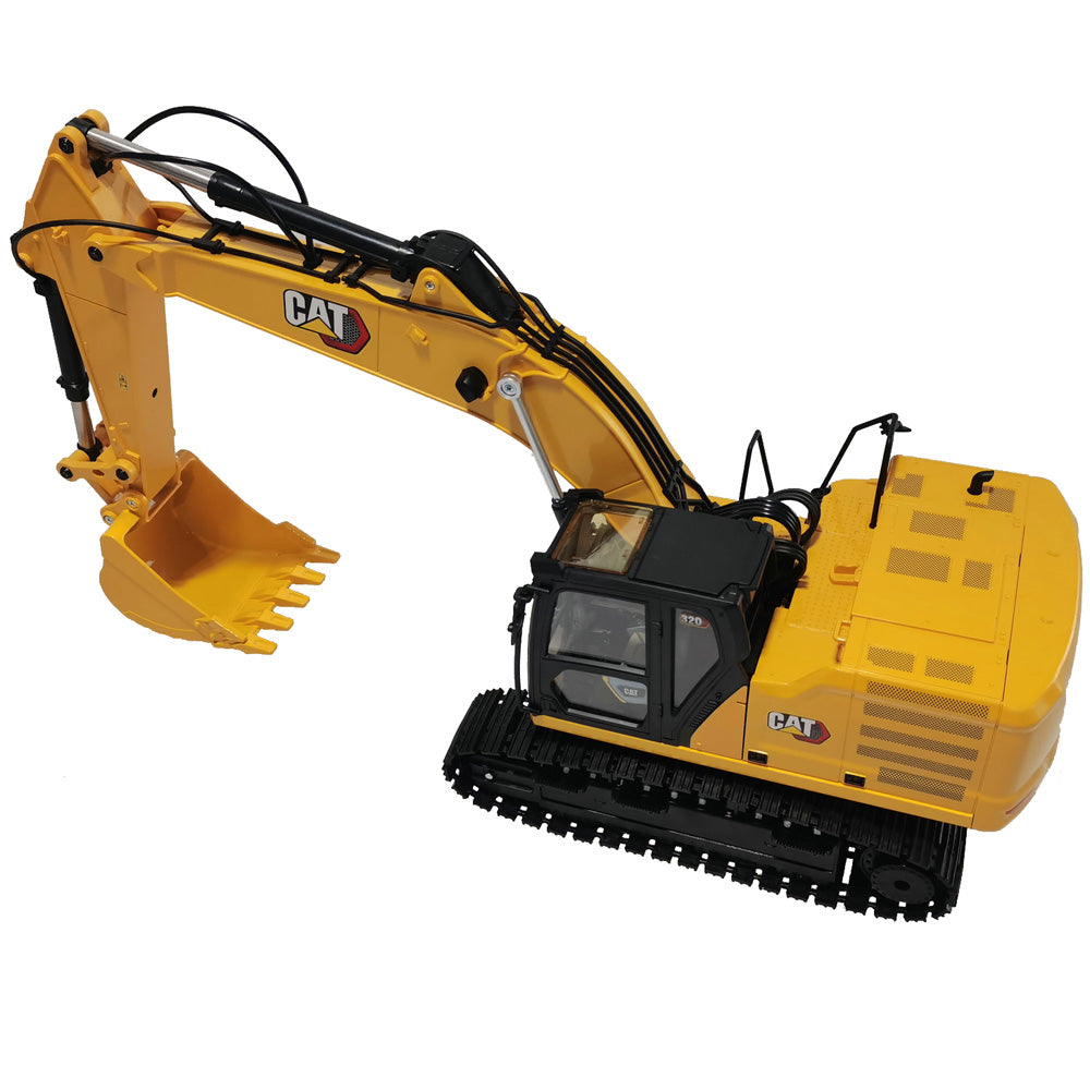1:16 RC Cat® 320 Hydraulic Excavator with 3 interchangeable