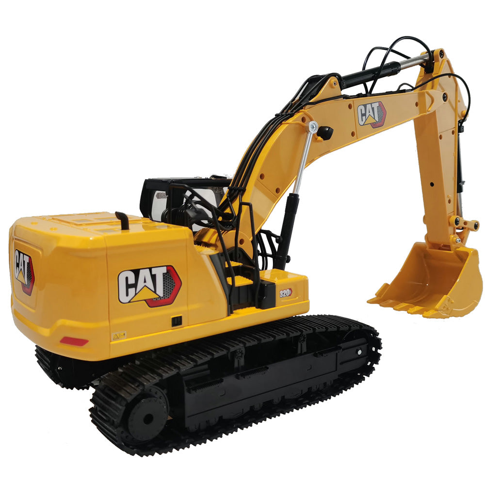 1:16 RC Cat® 320 Hydraulic Excavator with 3 interchangeable work