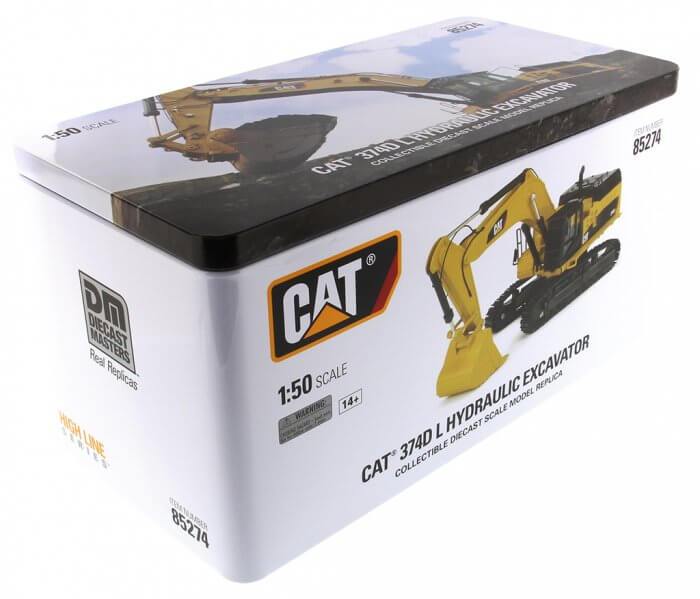 ミニカー CAT 374D L Hydraulic Excavator 1:50 1:50 Cat® 374D L Hydraulic Excavator High Line Series, 85274