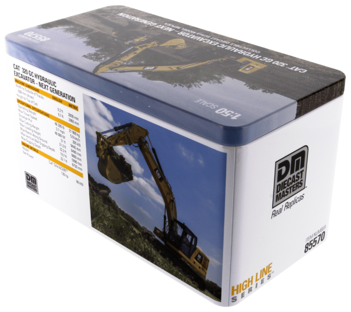 Diecast Masters 85570 - CAT Caterpillar 320 GC Hydraulic Excavator Next Gen 1:50 Diecast Masters 85570 - CAT Caterpillar 320 GC Hydraulic Excavator Next Gen 1:50