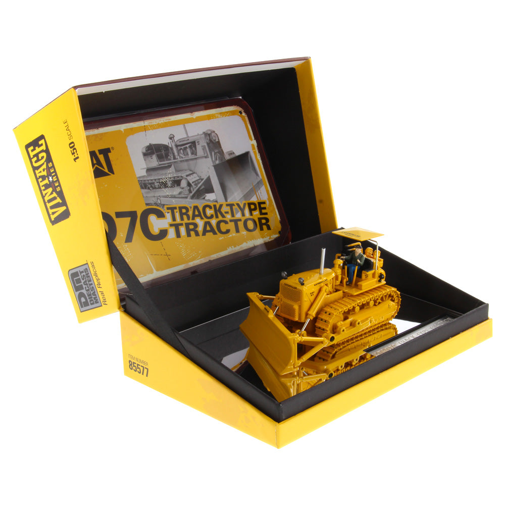 模型製作用品 CAT D7C TRACK-TYPE TRACTOR 85577 1:50 1:50 Cat®D7C Track Type Tractor, Vintage Series, 85577