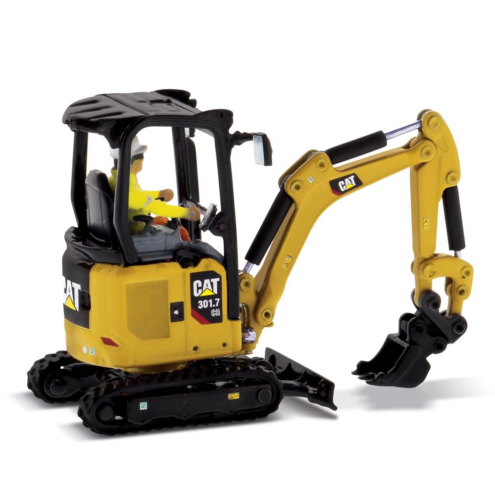 1:50 Cat® 301.7 CR Mini Hydraulic Excavator - Next Generation High